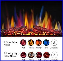 750W-1500W Electric Fireplace Insert, 39, Timer & Colorful Touch Screen, sell