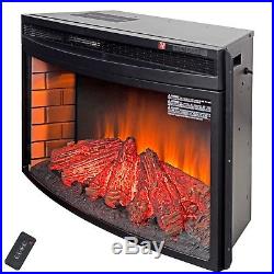 AKDY 35 Freestanding Insert Multi Level Heat Electric Fireplace Heater with LED L