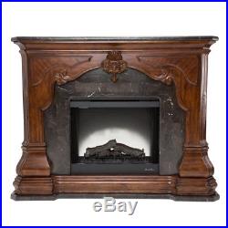 Aico Tuscano Melange Melange Fireplace with Electric Insert MA-34220-34