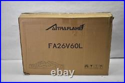 AltraFlame 23 x 14 Electric Fireplace Insert Plug & Safer Sensor 3D FA26V60L