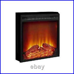 Altra Electric Fireplace Insert Silver Frame 18 1400 Watt 120 Volt F18V66L