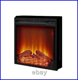Altra Flame Glass Front Electric Fireplace Insert