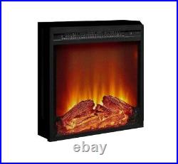 Altra Flame Glass Front Electric Fireplace Insert