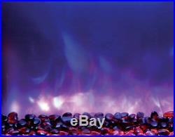 Amantii 50 Electric Fireplace Wall Mount Insert #WM-FM-50-BG