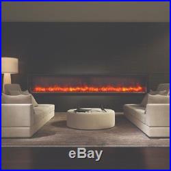 Amantii Panorama 88 Electric Fireplace Insert in Black
