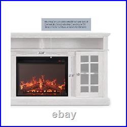 BELLEZE 23 Electric Fireplace Insert, Recessed Fireplace Heater with Remote