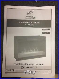 Bell'o SpectraFire Plus Contemporary Electric Fireplace Insert, 26EF031GPG-201