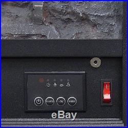 Best Choice Products SKY1826 Embedded Fireplace Electric Insert Heater Glass Log