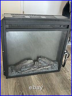 Brand New Electric Fireplace Insert with Cord Plug In Heater Fire