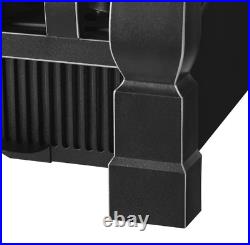 Brindle Flame 20.70 in. W Ventless Electric Fireplace Insert Black