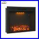 CASAINC 28'' Electric Fireplace Insert LED Low Noise withThermostat Heater Timer