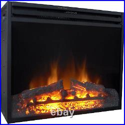 Cambridge 28-In. Freestanding 5116 BTU Electric Fireplace Heater Insert with Rem