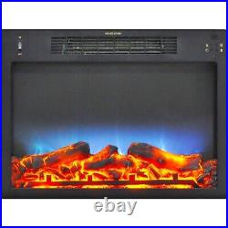 Cambridge Charred Log Electric Fireplace Insert