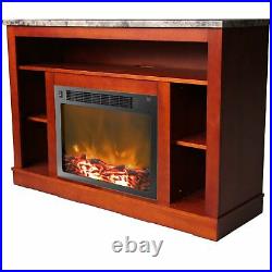 Cambridge Seville Fireplace Mantel with Electronic Fireplace Insert