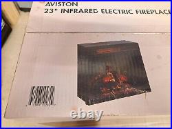 ChimneyFree Aviston 23 Infrared Quartz Electric Fireplace Insert from Menards