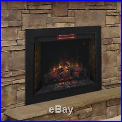 ClassicFlame 23 4600BTU Electric Fireplace Infrared Heater Insert 23EF033FGL