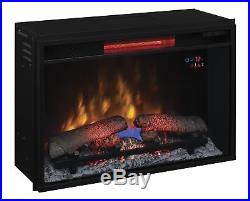 ClassicFlame 26II310GRA 26 Infrared Quartz Fireplace Insert with Safer P. New