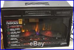 ClassicFlame 26-In SpectraFire Infrared Electric Fireplace Insert 26II033FGL