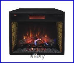 ClassicFlame 28II300GRA 28 Infrared Quartz Fireplace Insert with Safer P
