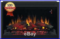 ClassicFlame 36EB110-GRT 36 Traditional Built-in Electric Fireplace Insert