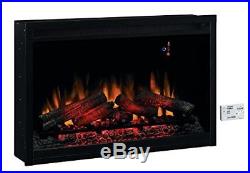 ClassicFlame 36EB110-GRT 36 Traditional Built-in Electric Fireplace Insert, 120