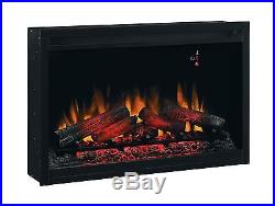 ClassicFlame 36EB110-GRT 36 Traditional Built-in Electric Fireplace Insert 1