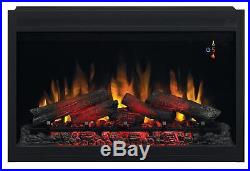 ClassicFlame 36EB220-GRT 36 Traditional Built-in Electric Fireplace Insert, 240