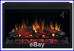 ClassicFlame 36EB220-GRT 36 Traditional Built-in Electric Fireplace Insert, 24