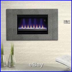 ClassicFlame 36EB221-GRC 36 Contemporary Built-in Electric Fireplace Insert, 24