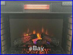 ClassicFlame Spectrafire 28-Inch 3D Infrared Quartz Electric Fireplace Insert