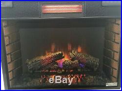 ClassicFlame Spectrafire 28-Inch 3D Infrared Quartz Electric Fireplace Insert