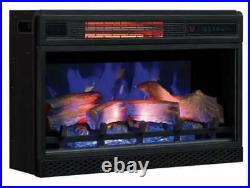 Classic Flame 26 in. Ventless Infrared Electric Fireplace Insert with Safer Plug