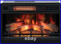 Classic Flame 26in. Ventless Infrared Electric Fireplace Insert with Safer Plug