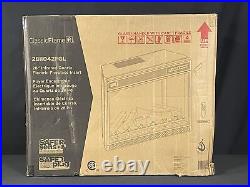 Classic Flame 28II042FGL Infrared Electric Fireplace Insert Ventless Heater New