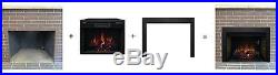 Classic Flame 28 28II300GRA Infrared Electric Fireplace Insert with Trim