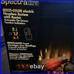 Classic Flame 28 in. Ventless Infrared Electric Fireplace Insert with Safer Plug