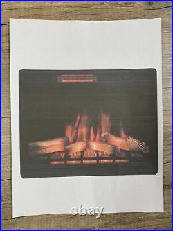 Classic Flame 33 in. Ventless Infrared Electric Fireplace Insert W Safer Plug A3