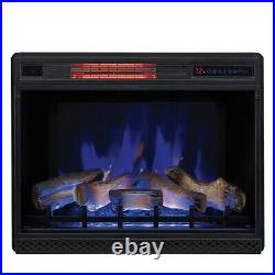 Classic Flame Infrared Electric Fireplace Insert Ventless Heater Safer Plug 28