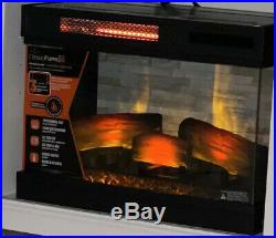 Classic flame electric fireplace Insert, 3D PANOGLOW