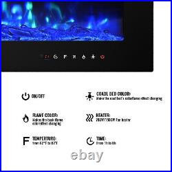 Clihome 23 Recessed Electric Fireplace with Remote & Keypad Control