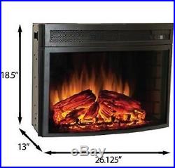 Comfort Smart Verve 24-inch Curved Electric Fireplace with Remote Insert. New