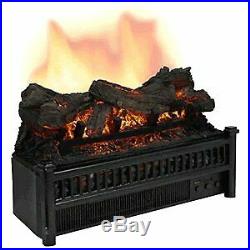 Convert Wood Retrofit Realistic Fire Flame Electric Log Fireplace Insert Heater