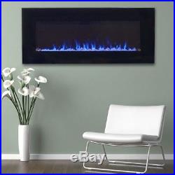 Decorative Fireplace Led TV Wall Mount Contemporary Insert Heater Recessed
