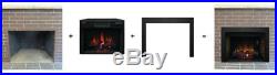 Dimplex 30 Electric Fireplace Insert With Trim Option #DF3015