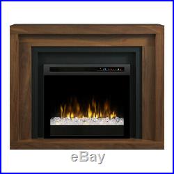 Dimplex Anthony Mantel with 28 XHD28G Electric Fireplace insert heats 1,000 sq ft