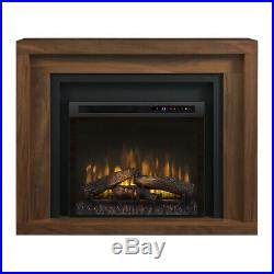 Dimplex Anthony Mantel with 28 XHD28L Electric Fireplace insert heats 1,000 sq ft