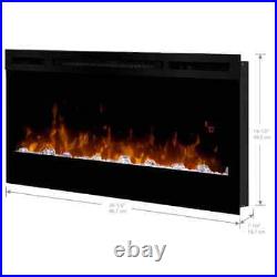 Dimplex Electric Fireplace Insert Wallmounted+Acrylic Ember Bed+Led Flame+Remote