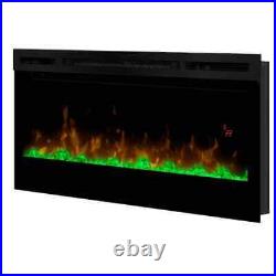 Dimplex Electric Fireplace Insert Wallmounted+Acrylic Ember Bed+Led Flame+Remote