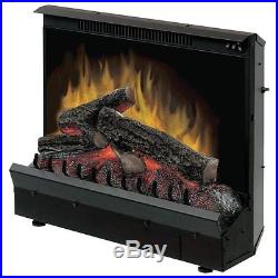 Dimplex Embedded Electric Fireplace Insert Remote Control Deluxe 23 Inch Black