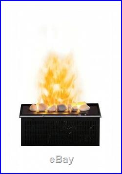 Dimplex Opti-myst Cassette Electric Fireplace Insert Modern Rock bed